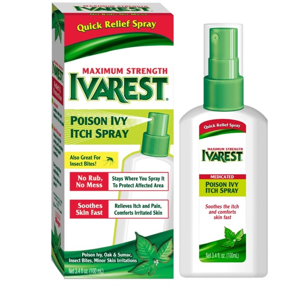 Ivarest Maximum Strength Poison Ivy Itch Spray, 3.4 oz NWT - Picture 1 of 2